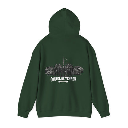 Forest Green – Cartel de Tehran Hoodie – back