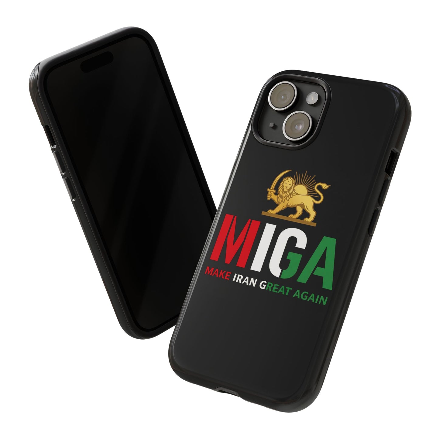 MIGA "Make Iran Great Again" Lion & Sun Phone Case