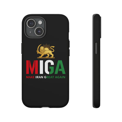 MIGA "Make Iran Great Again" Lion & Sun Phone Case