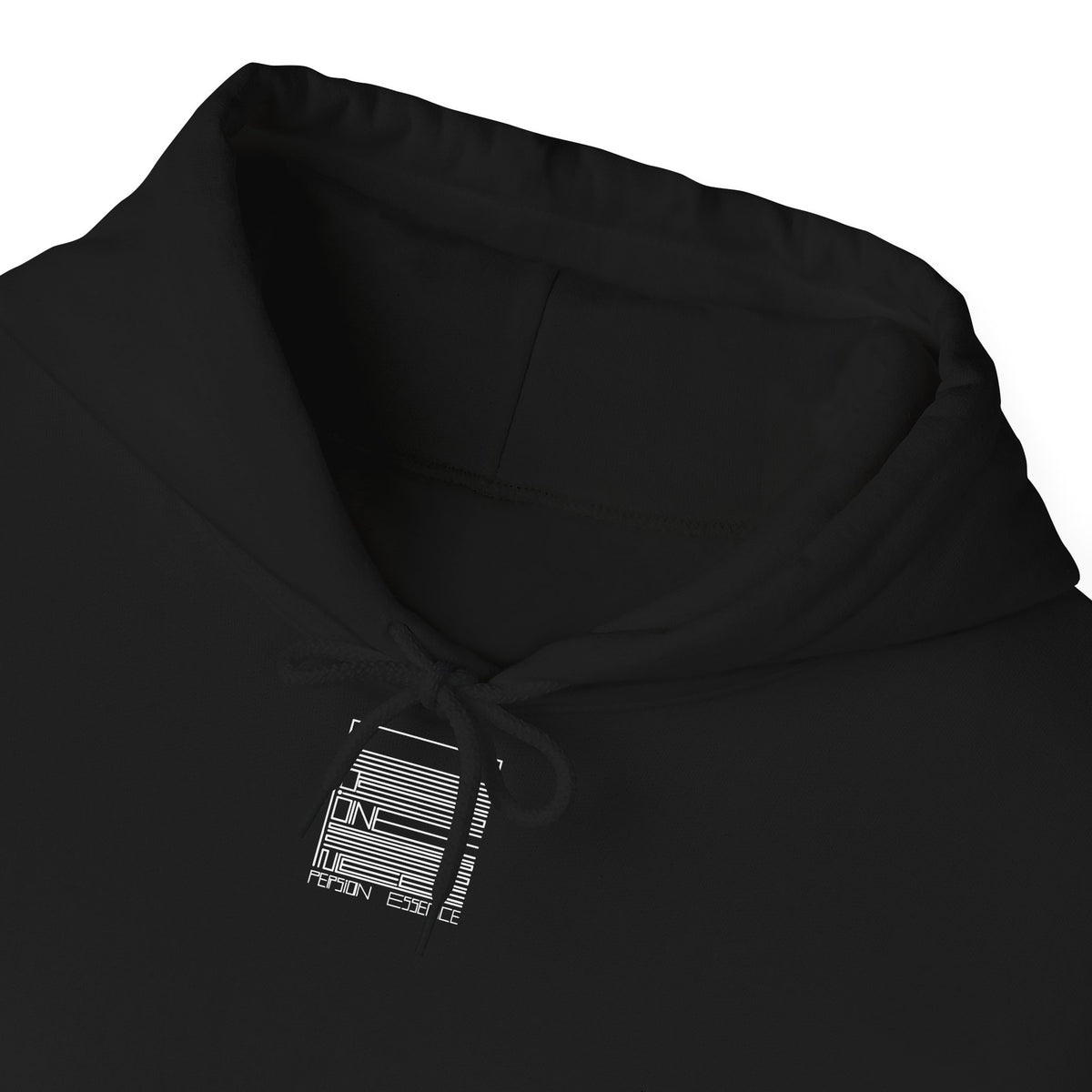 Black – Cartel de Tehran Hoodie – close-up