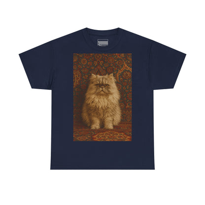 Navy – Persian Cat Tee – front
