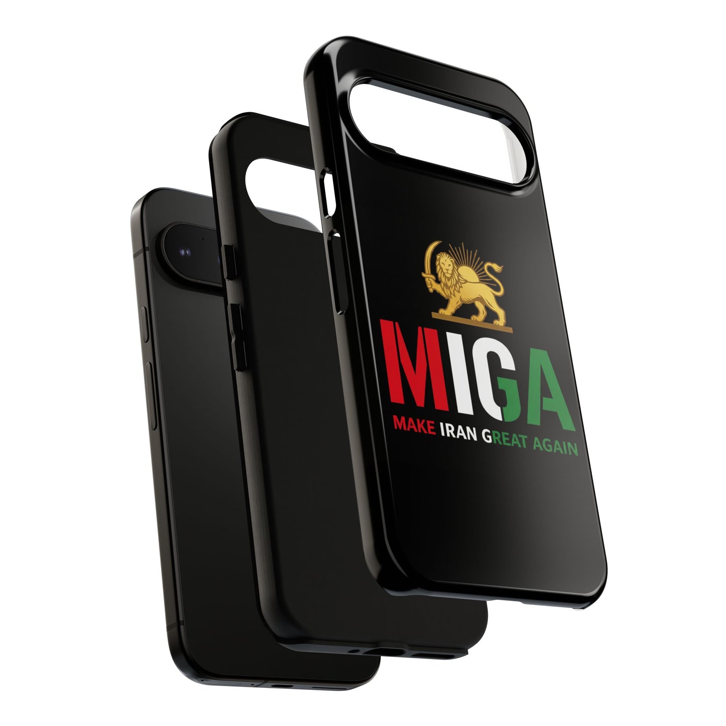 MIGA "Make Iran Great Again" Lion & Sun Phone Case