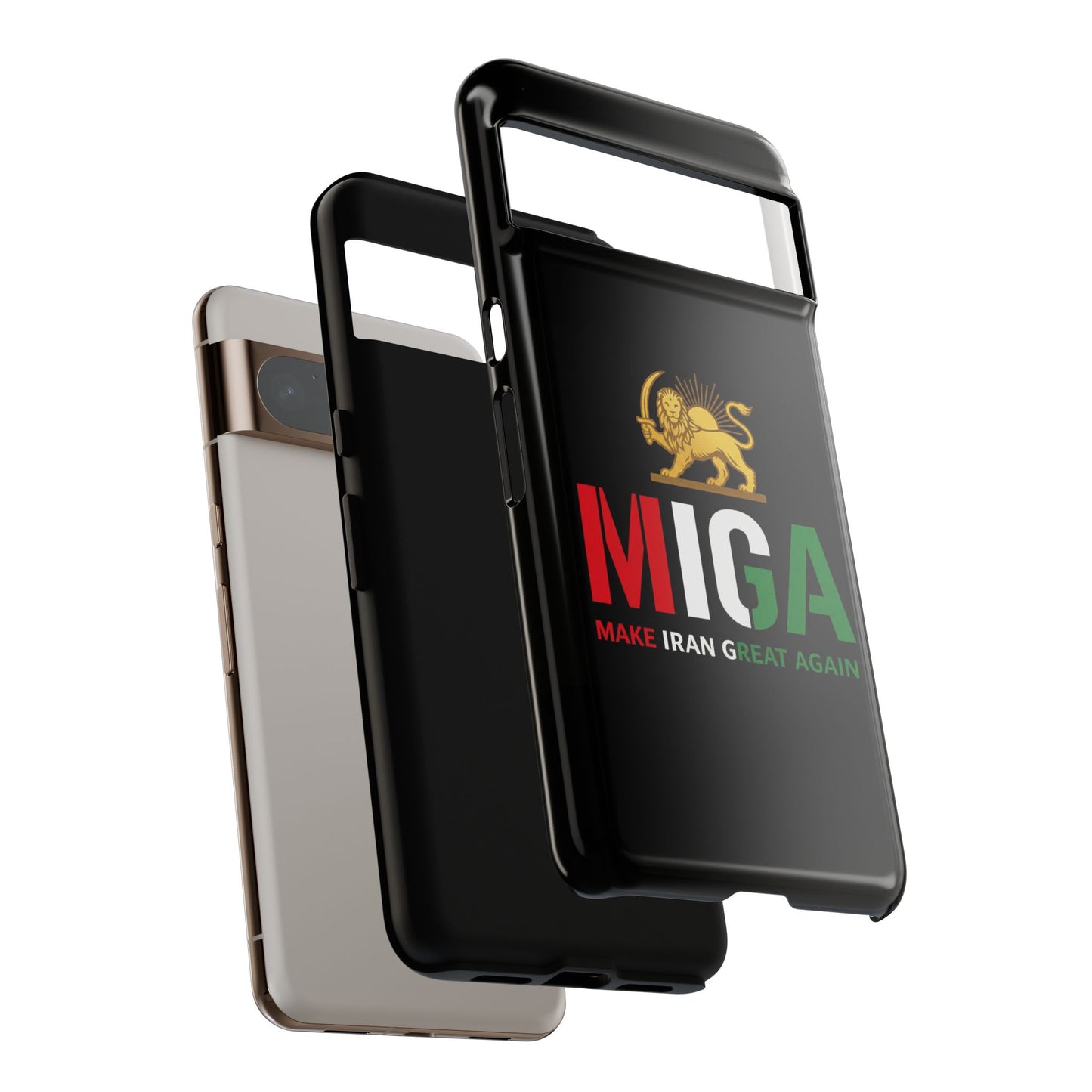 MIGA "Make Iran Great Again" Lion & Sun Phone Case