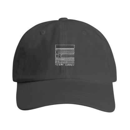 Dark Grey – PEssence White Cap – front
