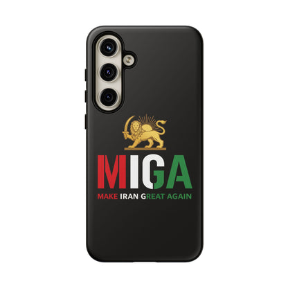 MIGA "Make Iran Great Again" Lion & Sun Phone Case