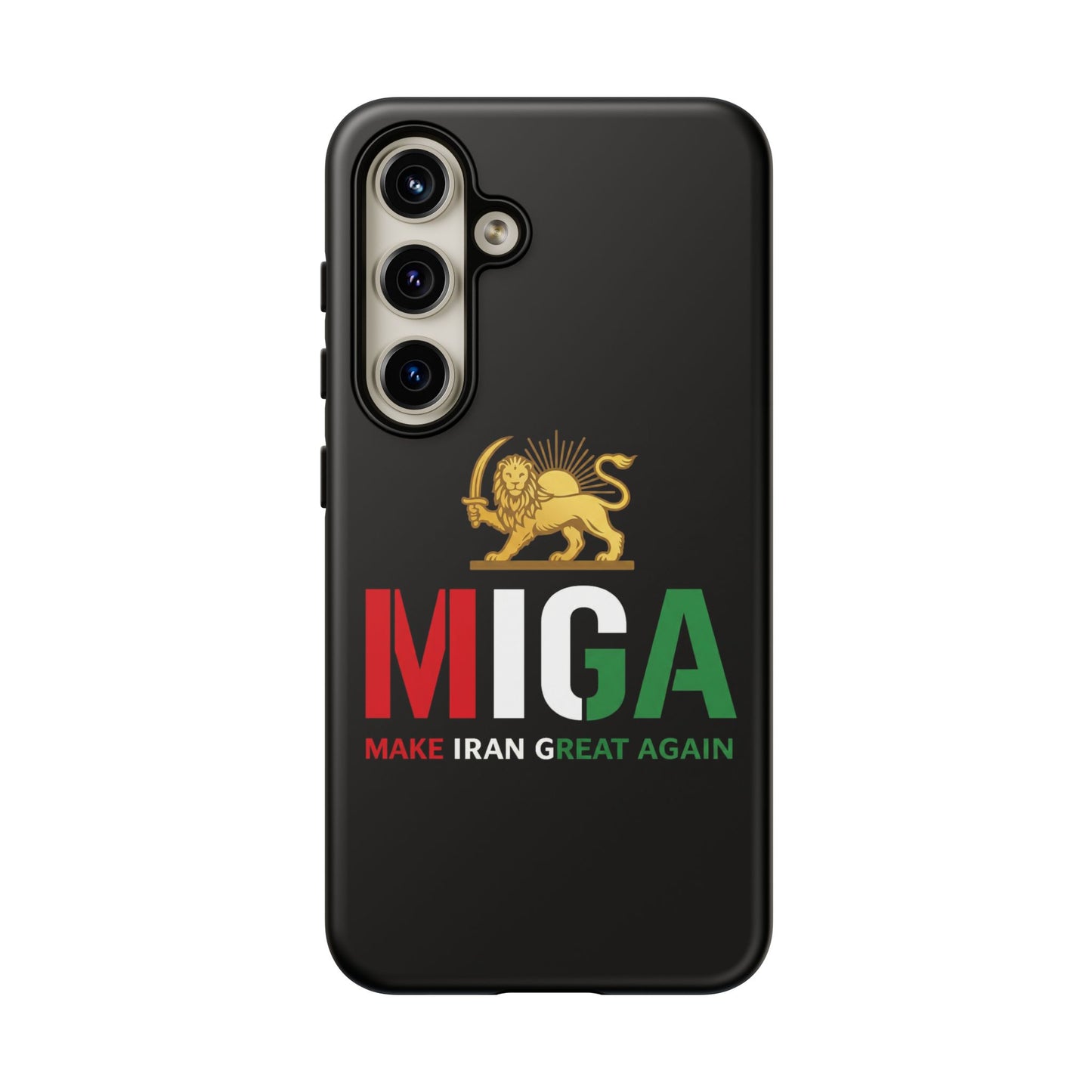 MIGA "Make Iran Great Again" Lion & Sun Phone Case