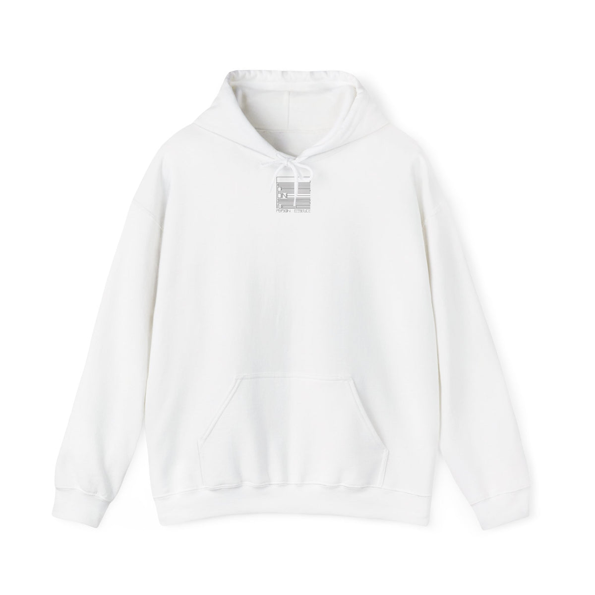 White – PEssence Hoodie – front
