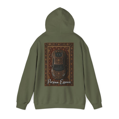 Military Green – Toro Persiano Hoodie – back