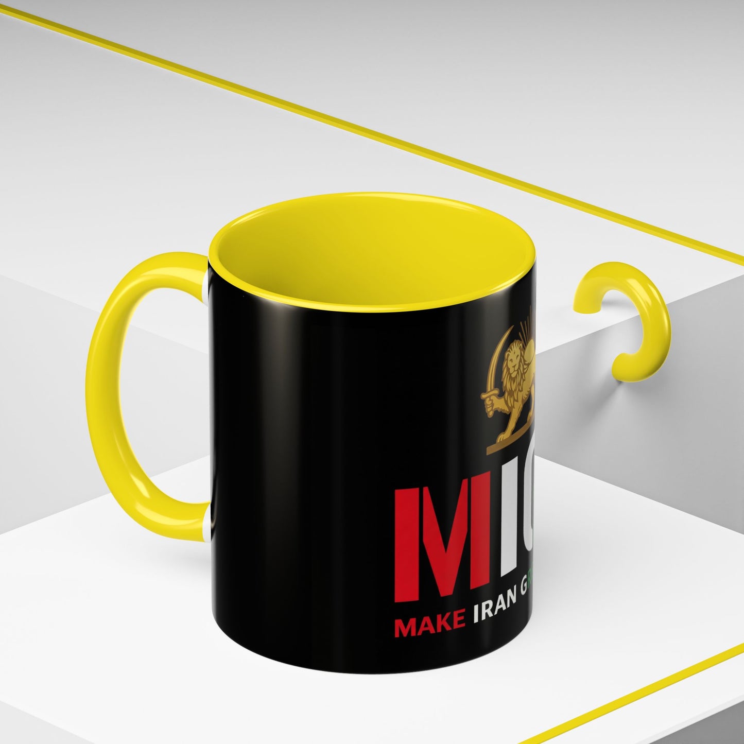 MIGA Heritage Lion & Sun Coffee Mug