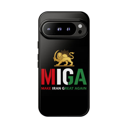 MIGA "Make Iran Great Again" Lion & Sun Phone Case