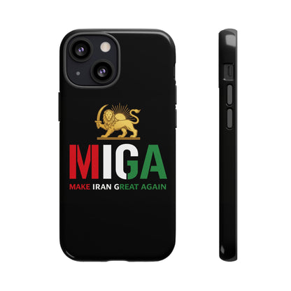 MIGA "Make Iran Great Again" Lion & Sun Phone Case