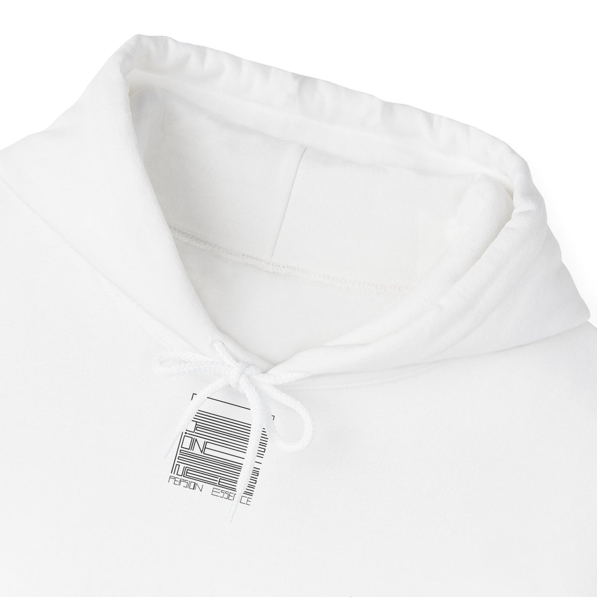White – Cartel de Tehran Hoodie – close-up