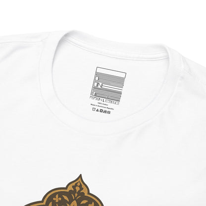 White – Shaah Abbas Tee – close-up
