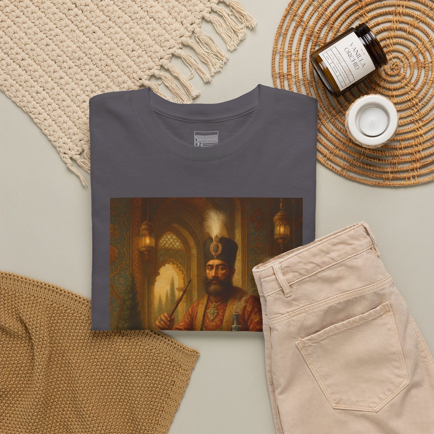 Ghajar Khan with Hookah 2 - Tee