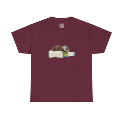 Otter sleeping on AbAli - Tee