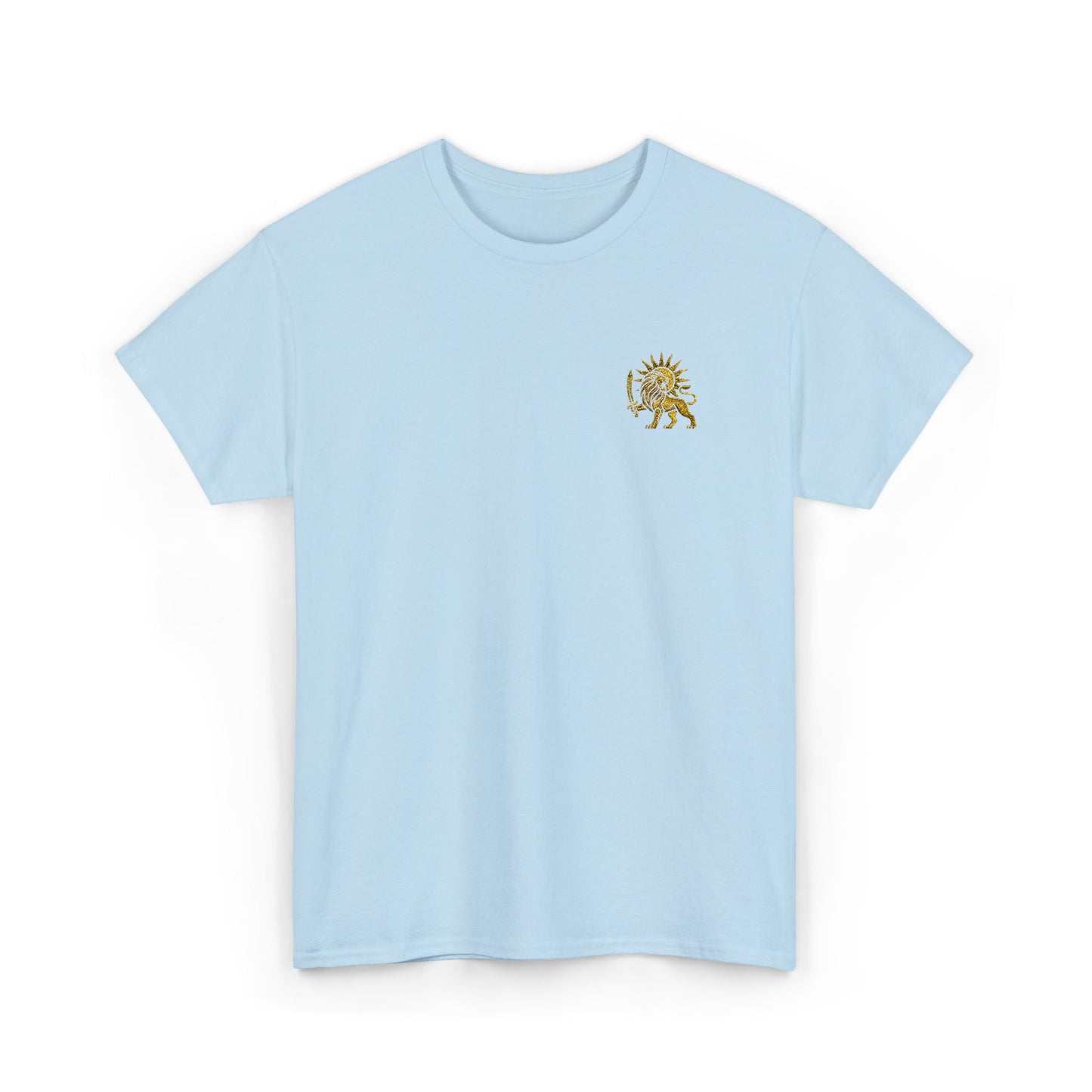 Persian Lion & Sun - Embroidered Tee
