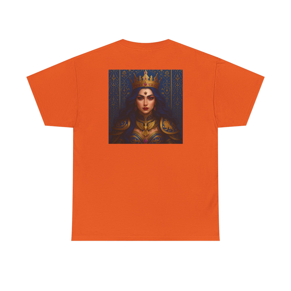 Orange – Persian Queen Tee – back