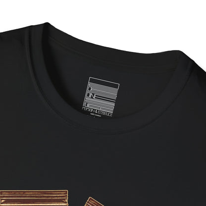 Black – Saffron Stash Tee – close-up
