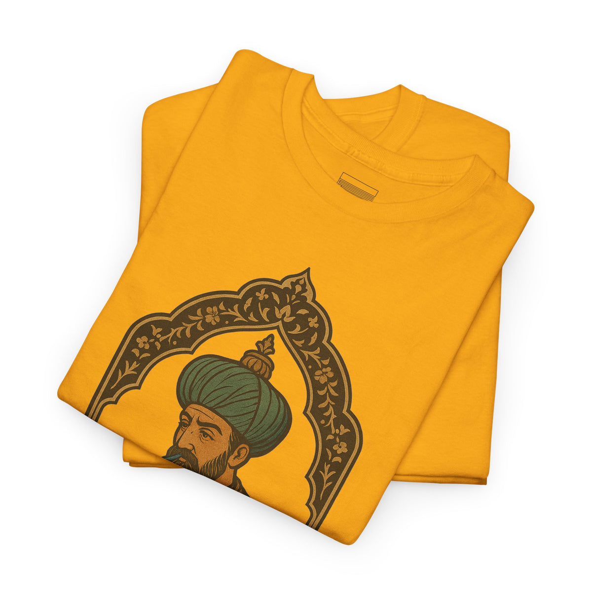 Gold – Shaah Abbas Tee – folded
