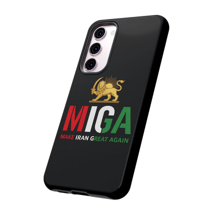 MIGA "Make Iran Great Again" Lion & Sun Phone Case