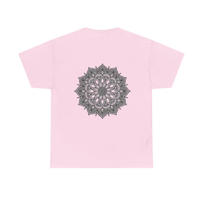 Light Pink – Persian Mandala Tee – back