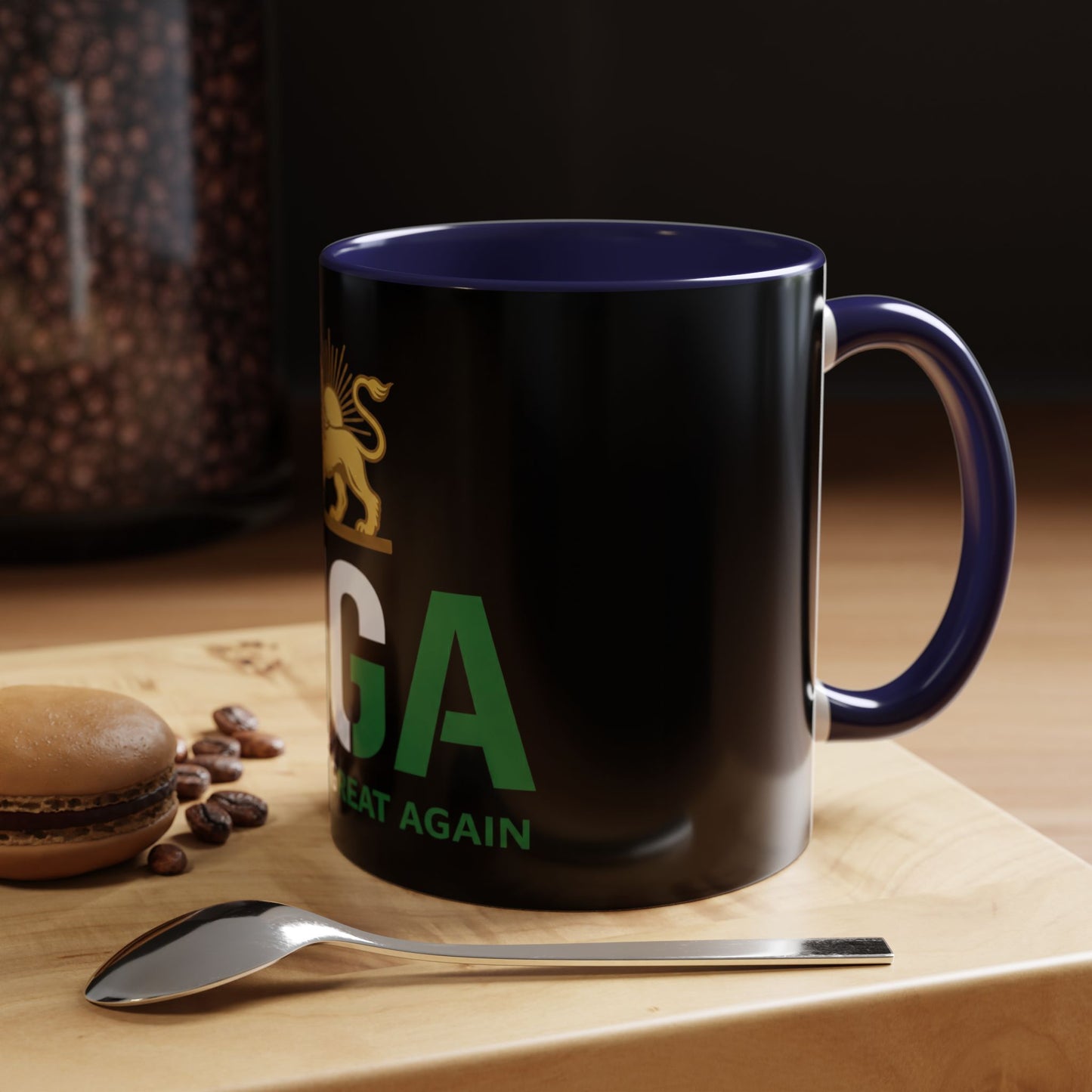 MIGA Heritage Lion & Sun Coffee Mug