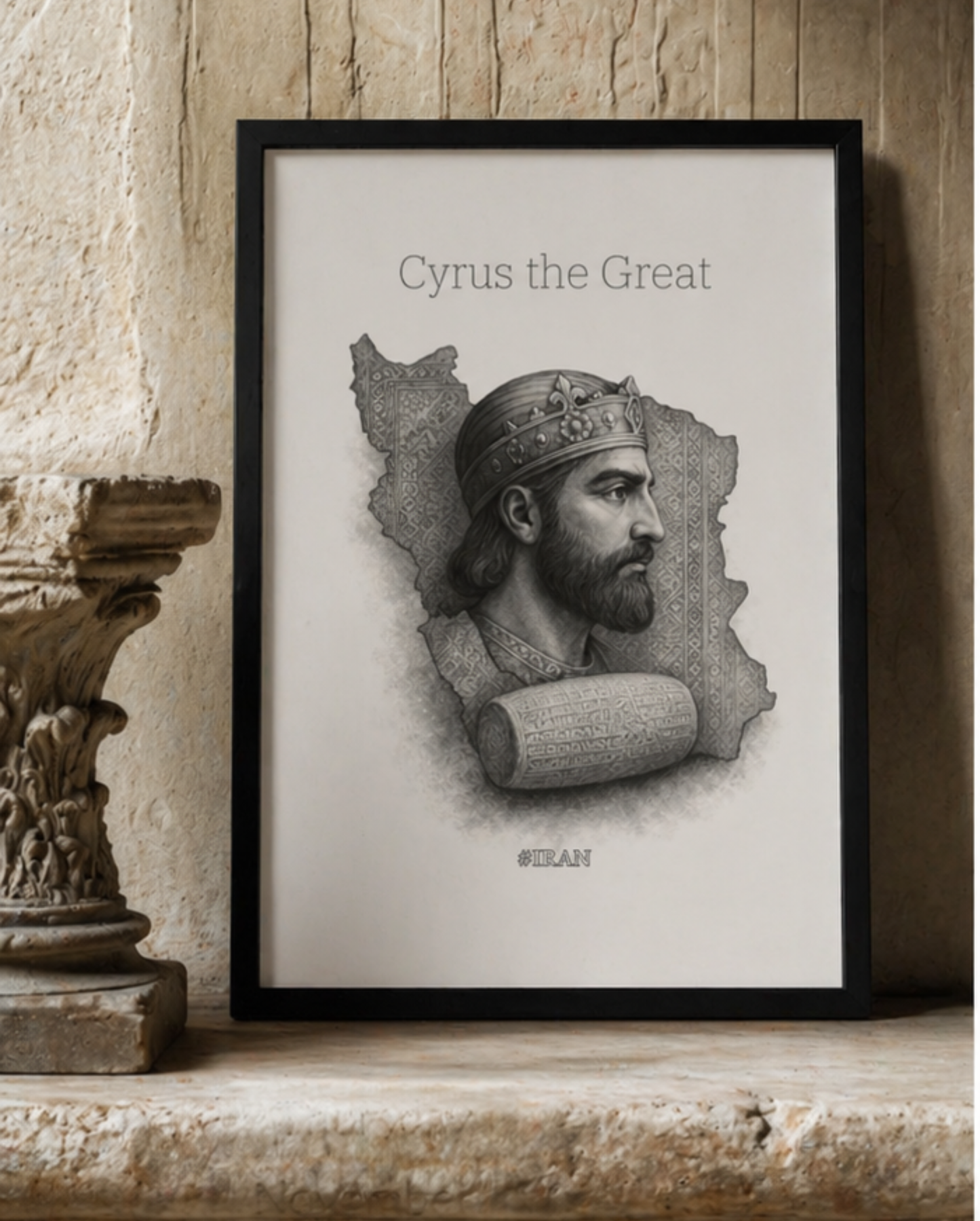 Cyrus the Great Framed Poster