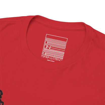 Red – Persian Mandala Tee – close-up