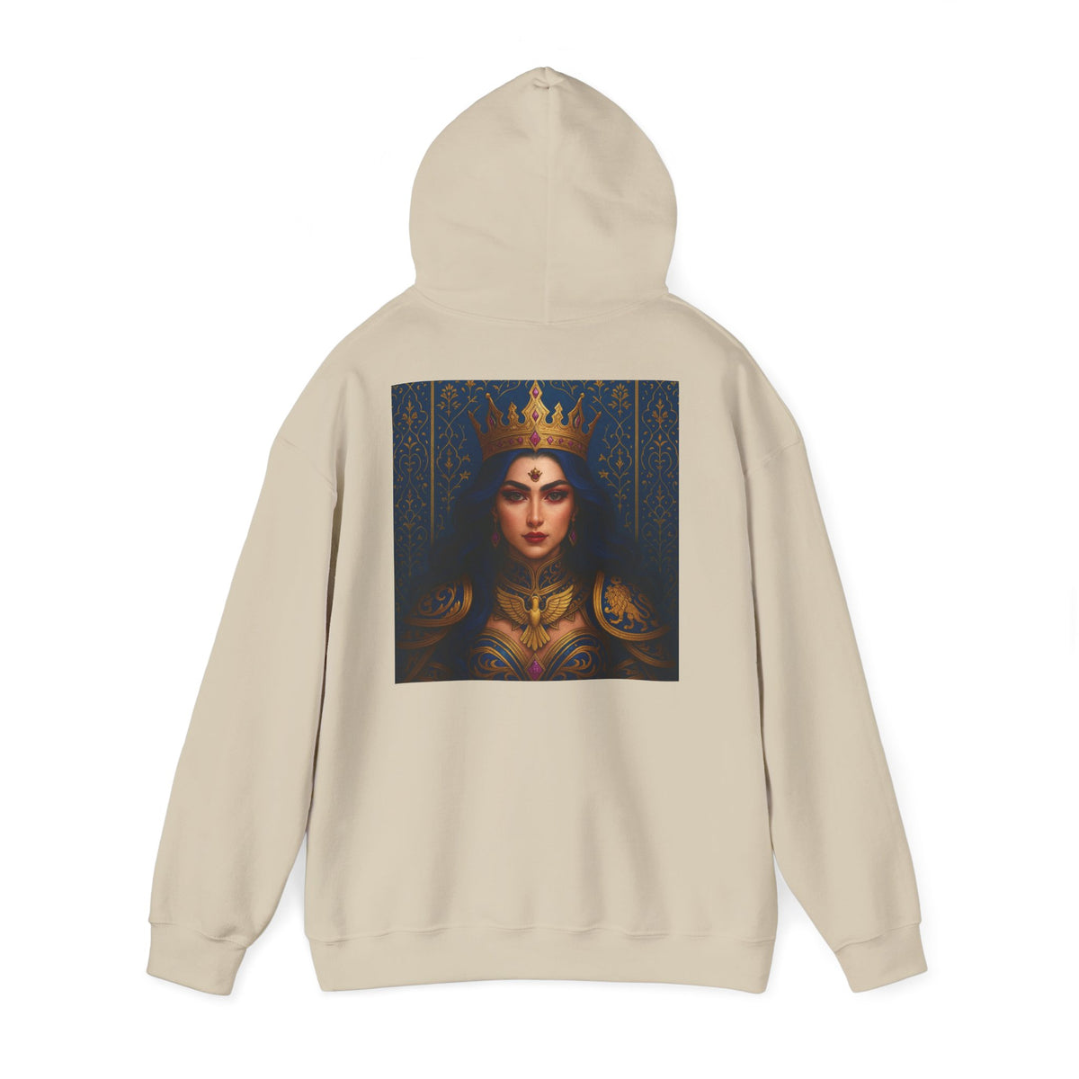 Sand – Persian Queen Hoodie – back