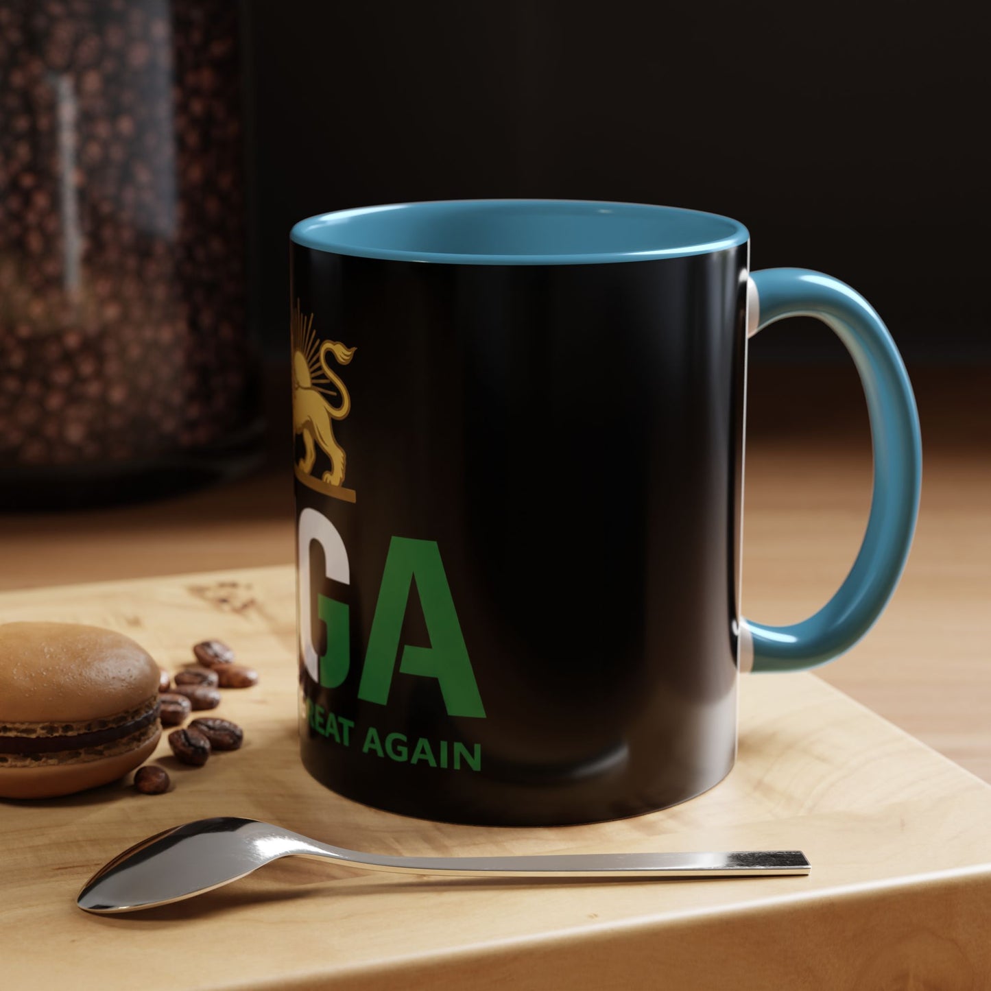 MIGA Heritage Lion & Sun Coffee Mug