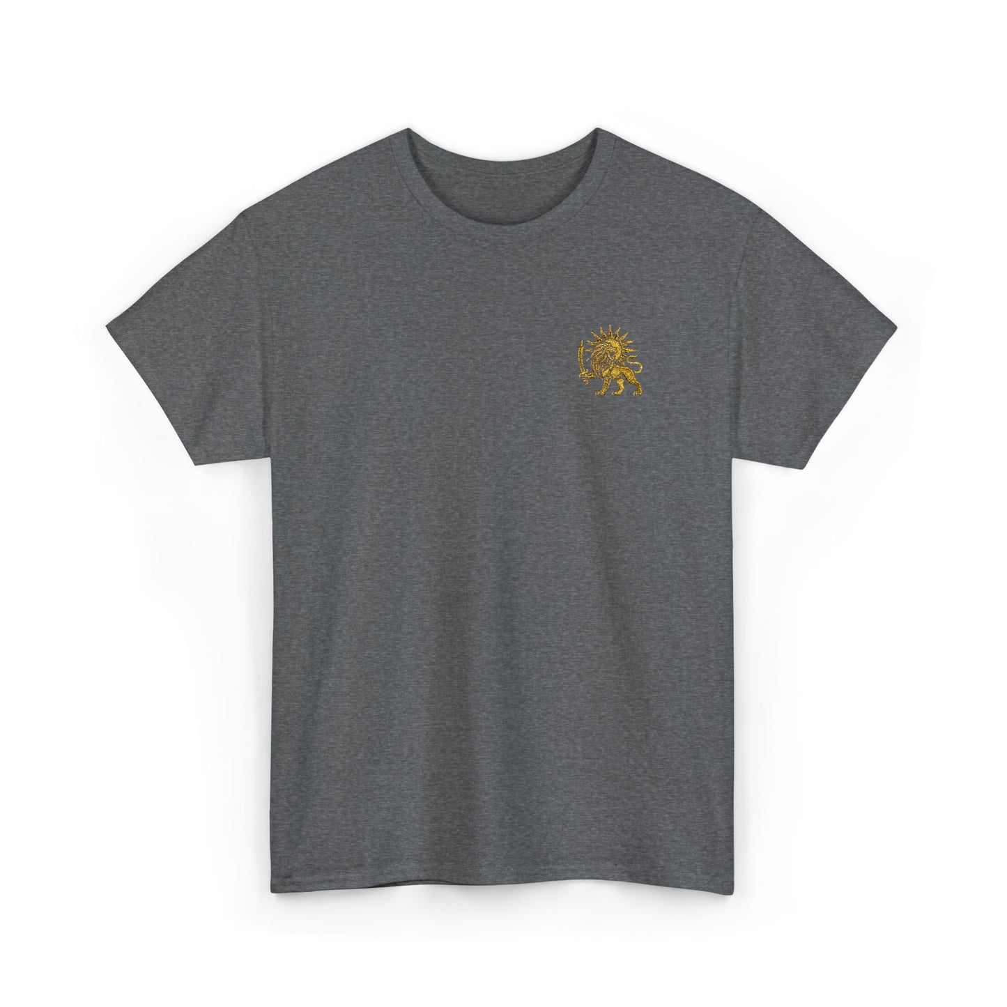 Persian Lion & Sun - Embroidered Tee