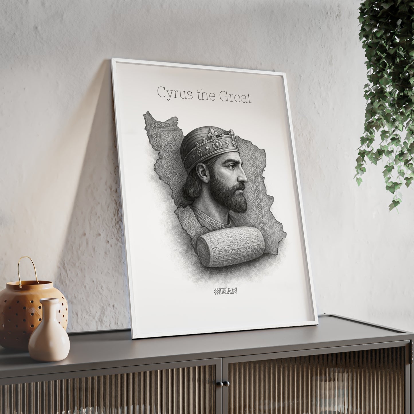 Cyrus the Great Framed Poster