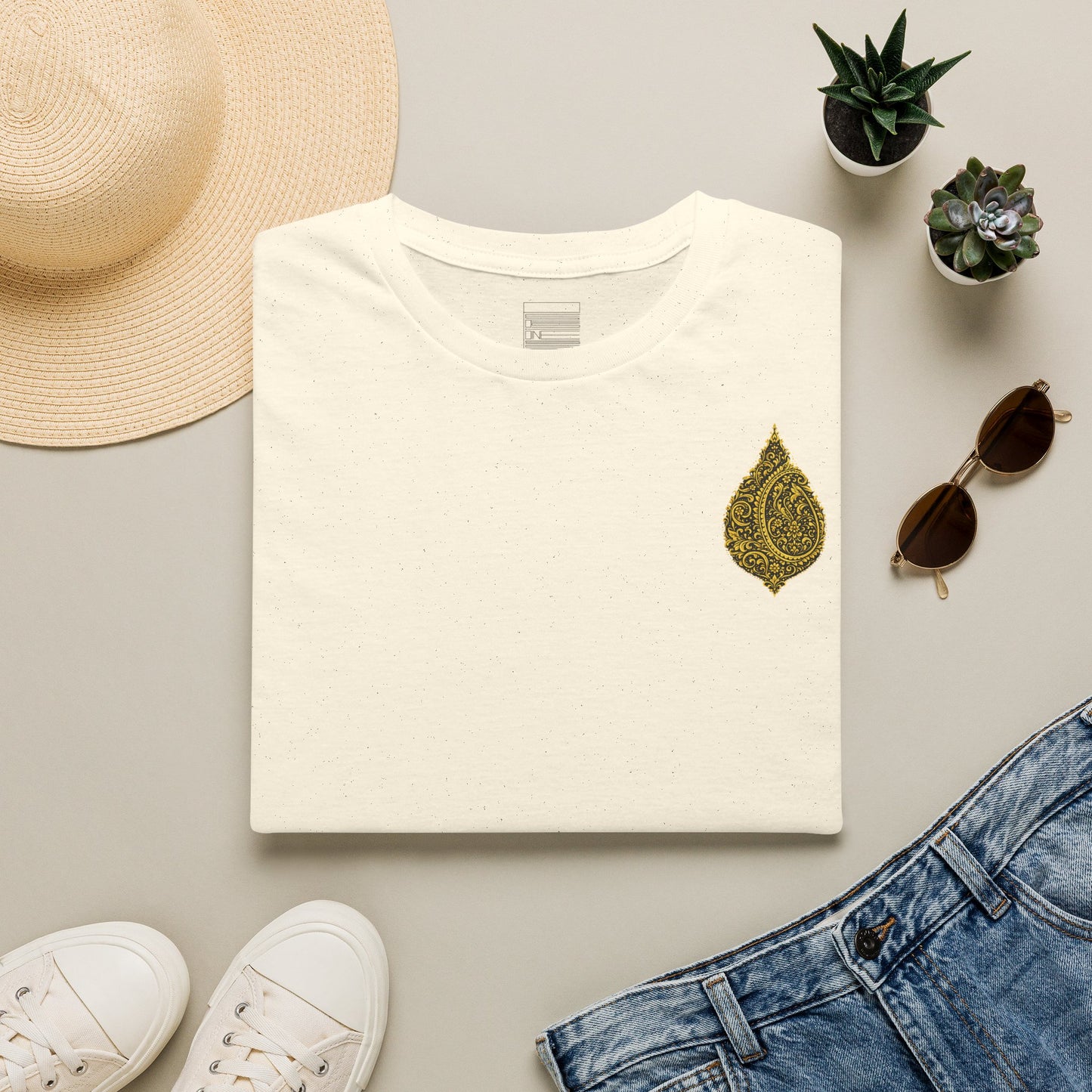 Golden Paisley of Persia - Tee