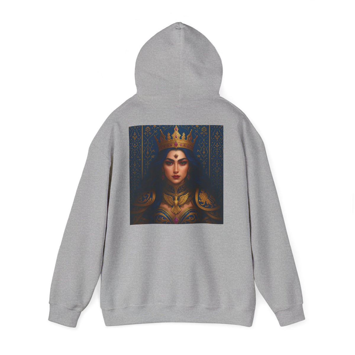 Sport Grey – Persian Queen Hoodie – back