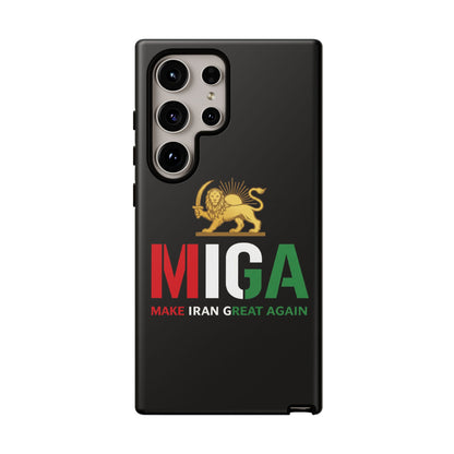 MIGA "Make Iran Great Again" Lion & Sun Phone Case