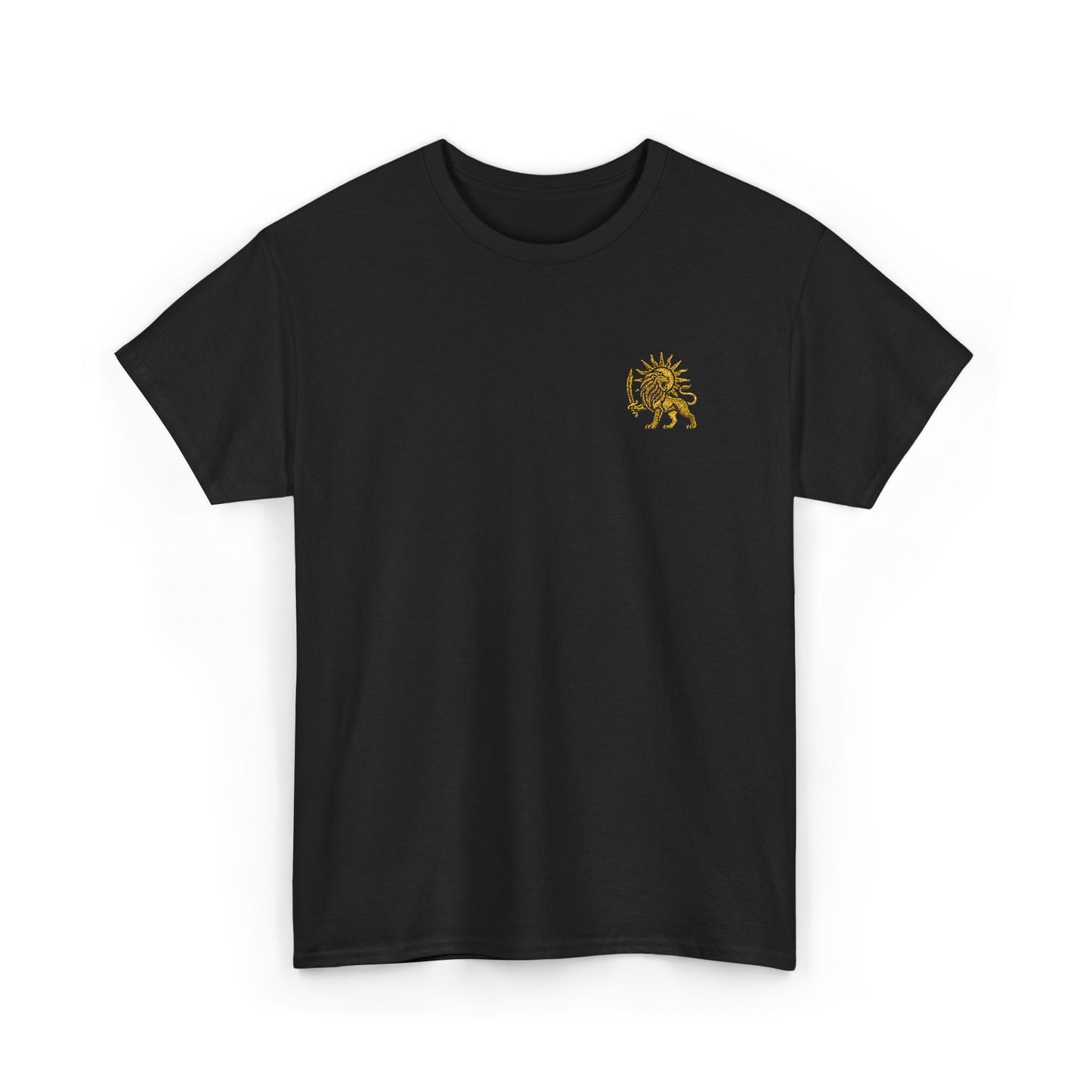 Persian Lion & Sun - Embroidered Tee