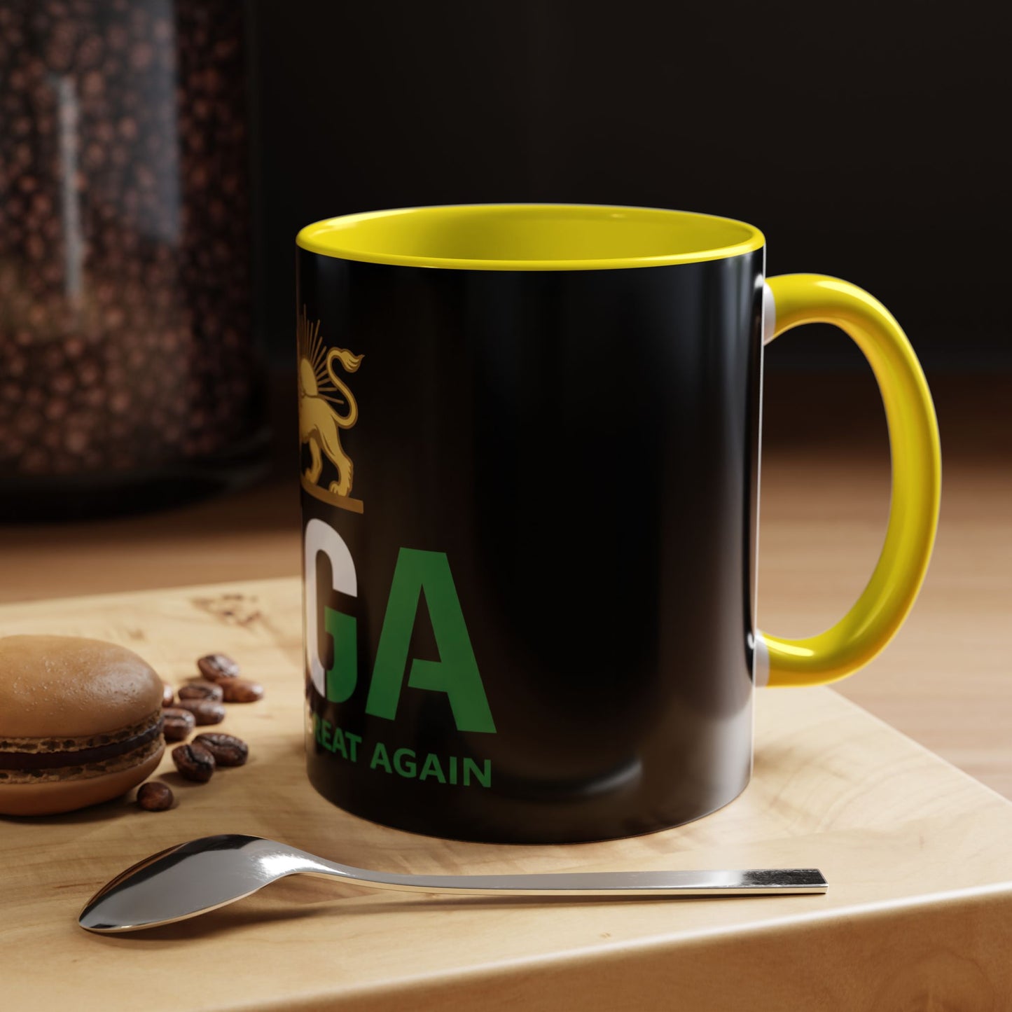 MIGA Heritage Lion & Sun Coffee Mug