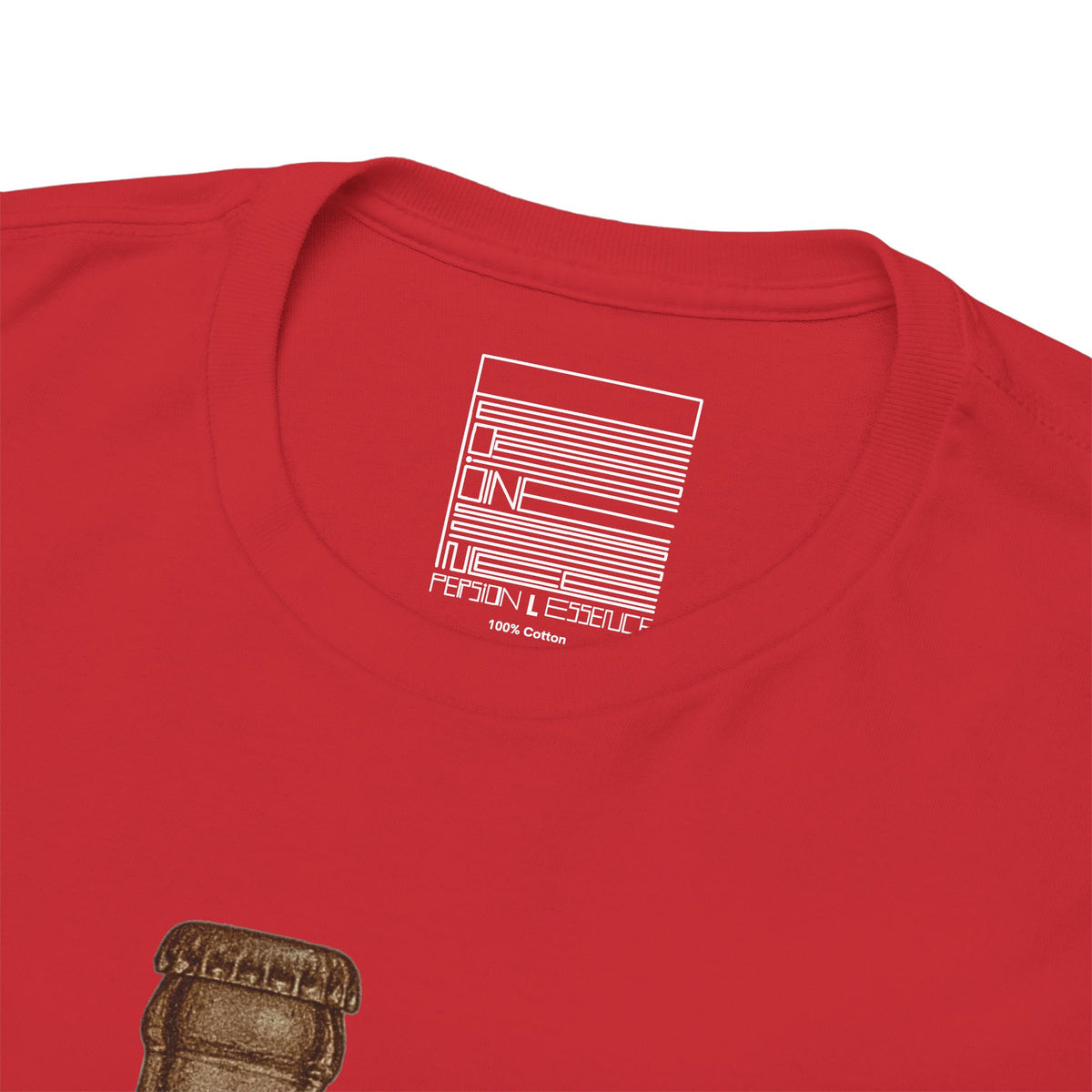Red – ZamZam Koala Tee – close-up