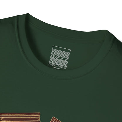 Forest Green – Saffron Stash Tee – close-up
