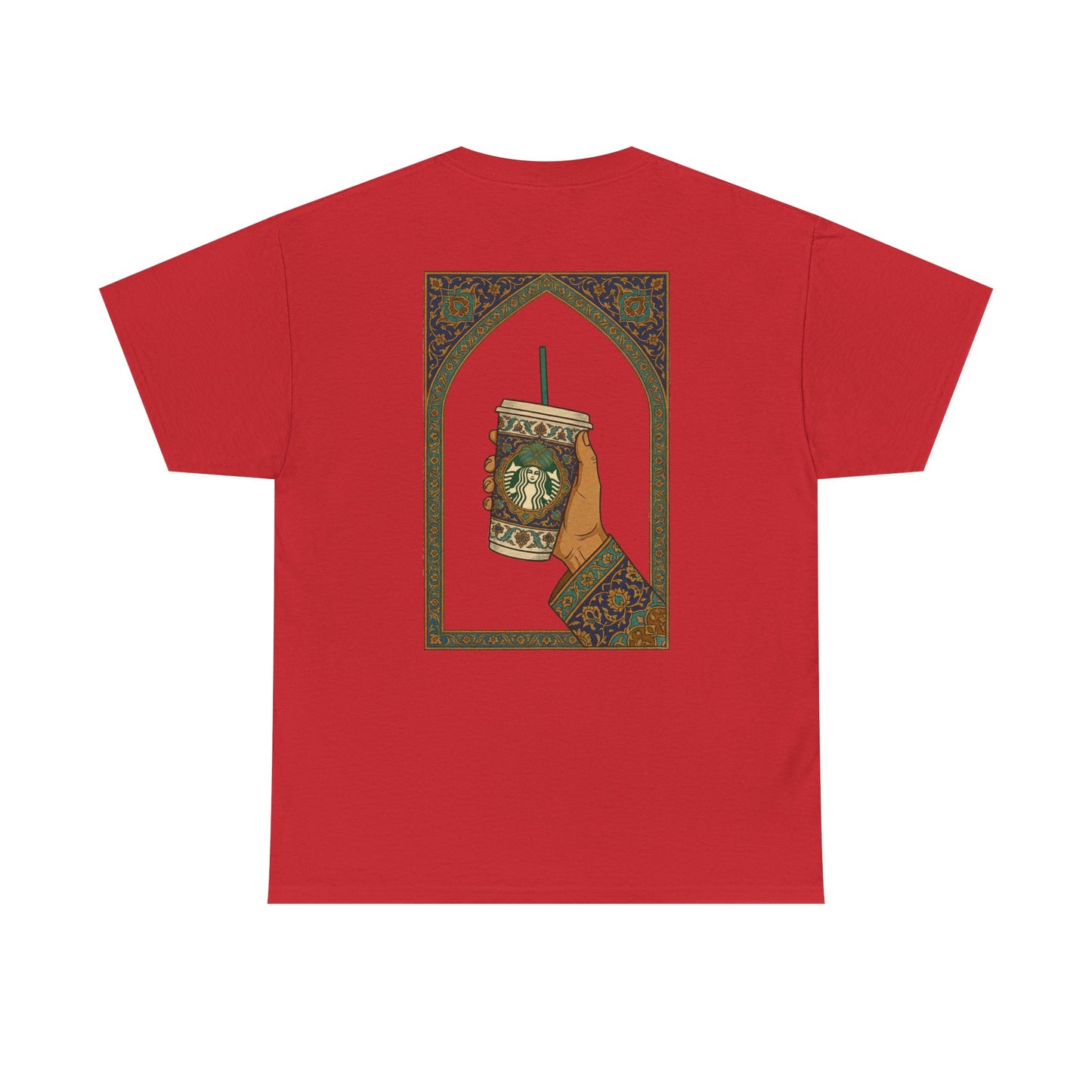 Shaah Abbas having Starbucks - Tee