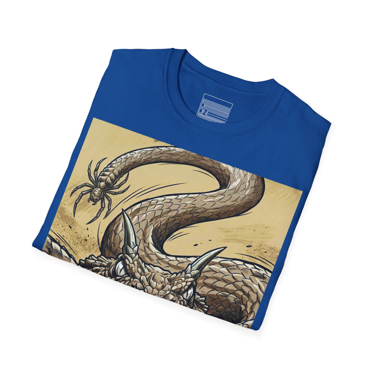 Royal – Horned Viper Tee – folded
