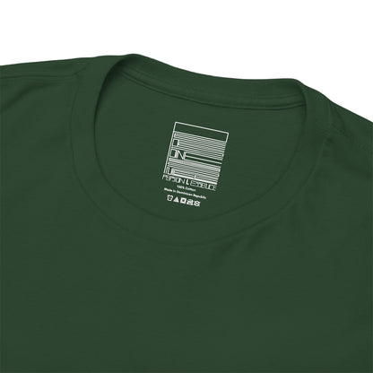 Forest Green – Farvahar Emblem Tee – close-up