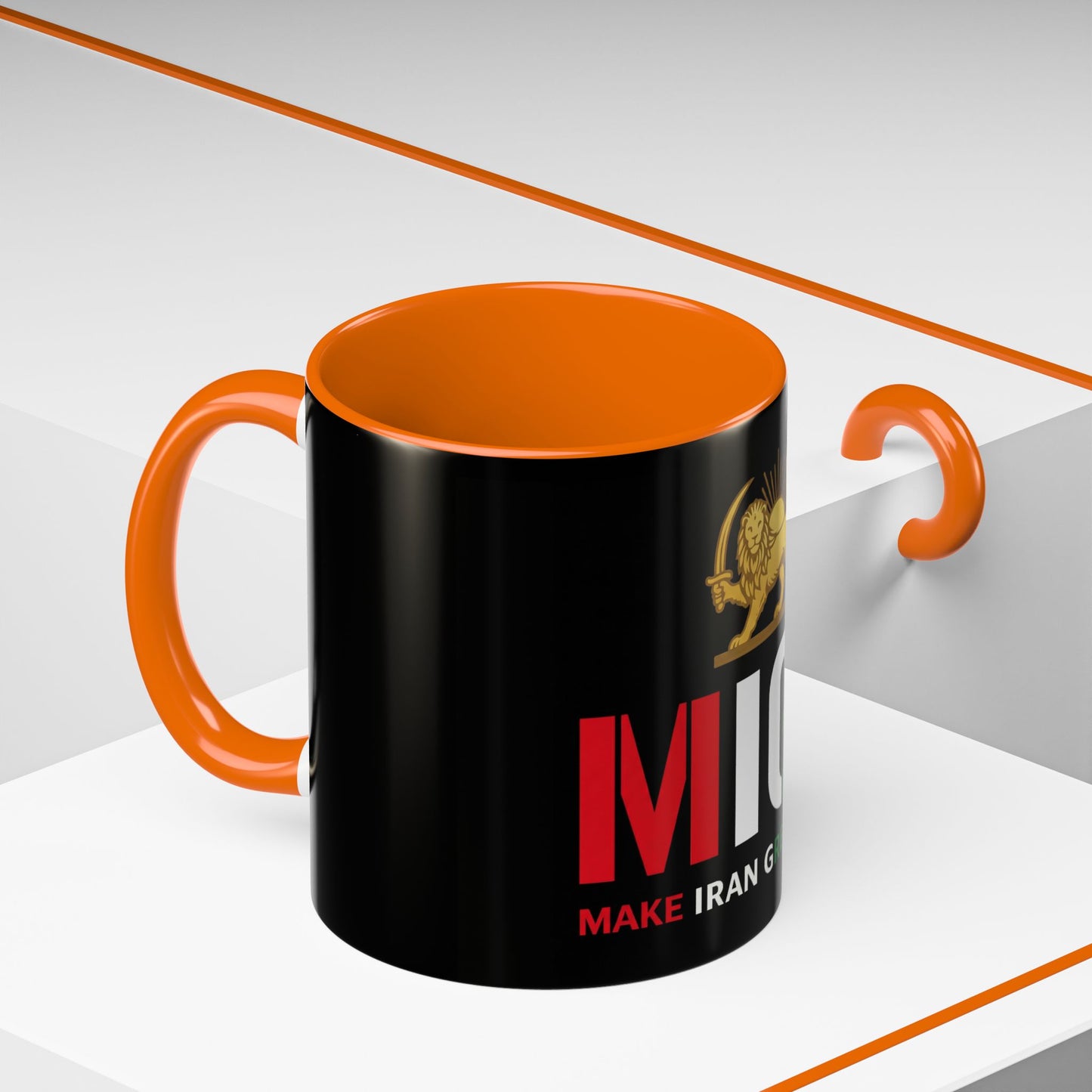 MIGA Heritage Lion & Sun Coffee Mug