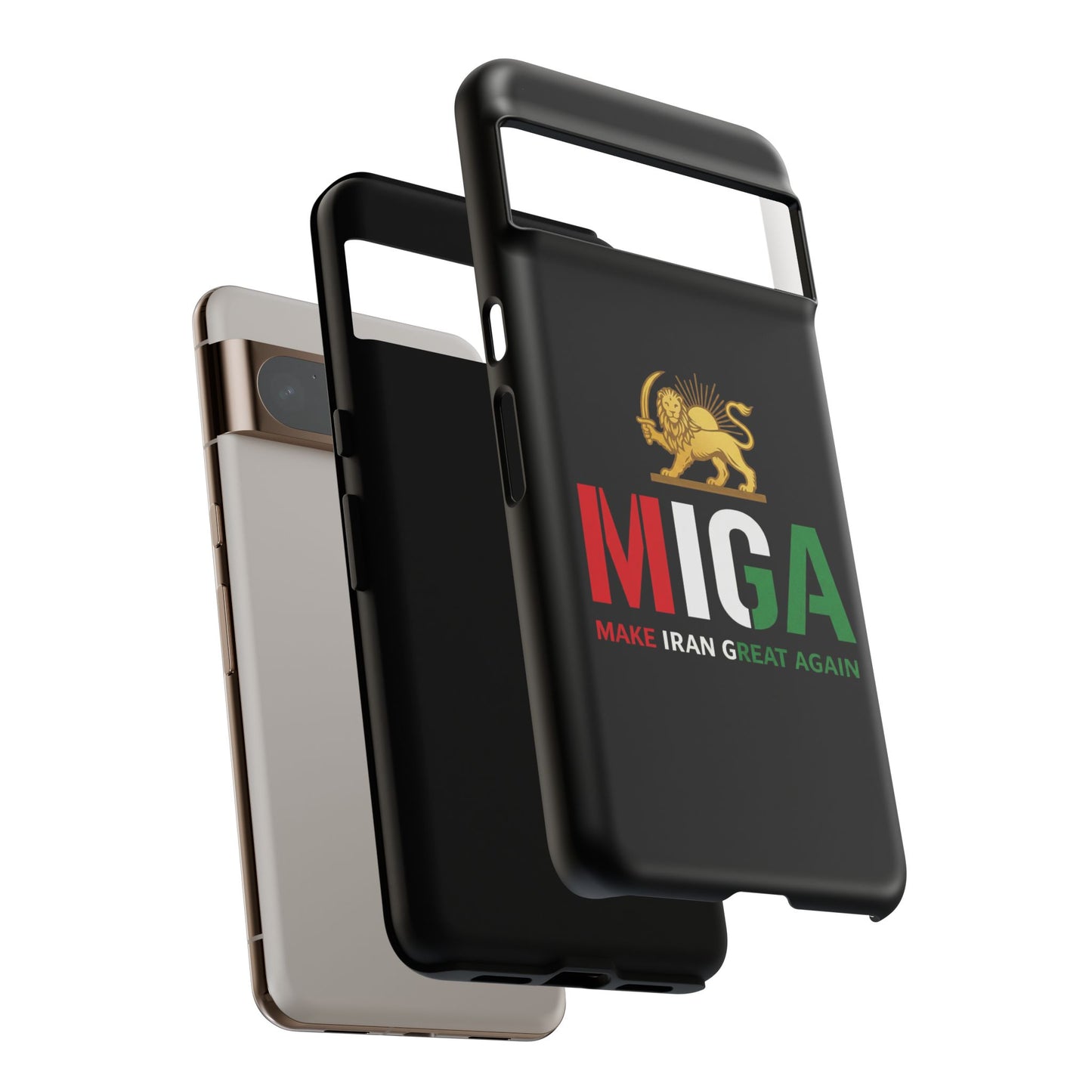 MIGA "Make Iran Great Again" Lion & Sun Phone Case