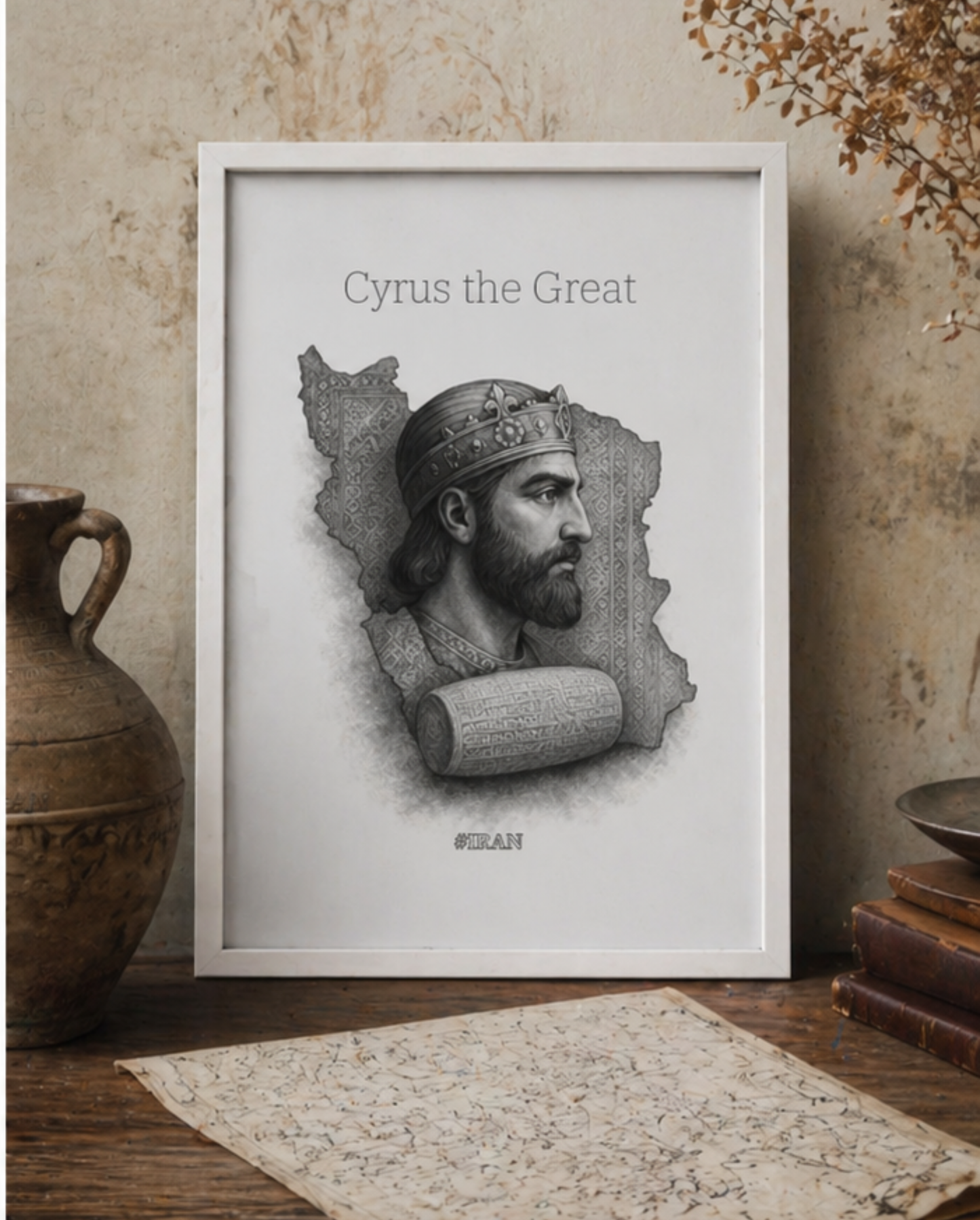 Cyrus the Great Framed Poster