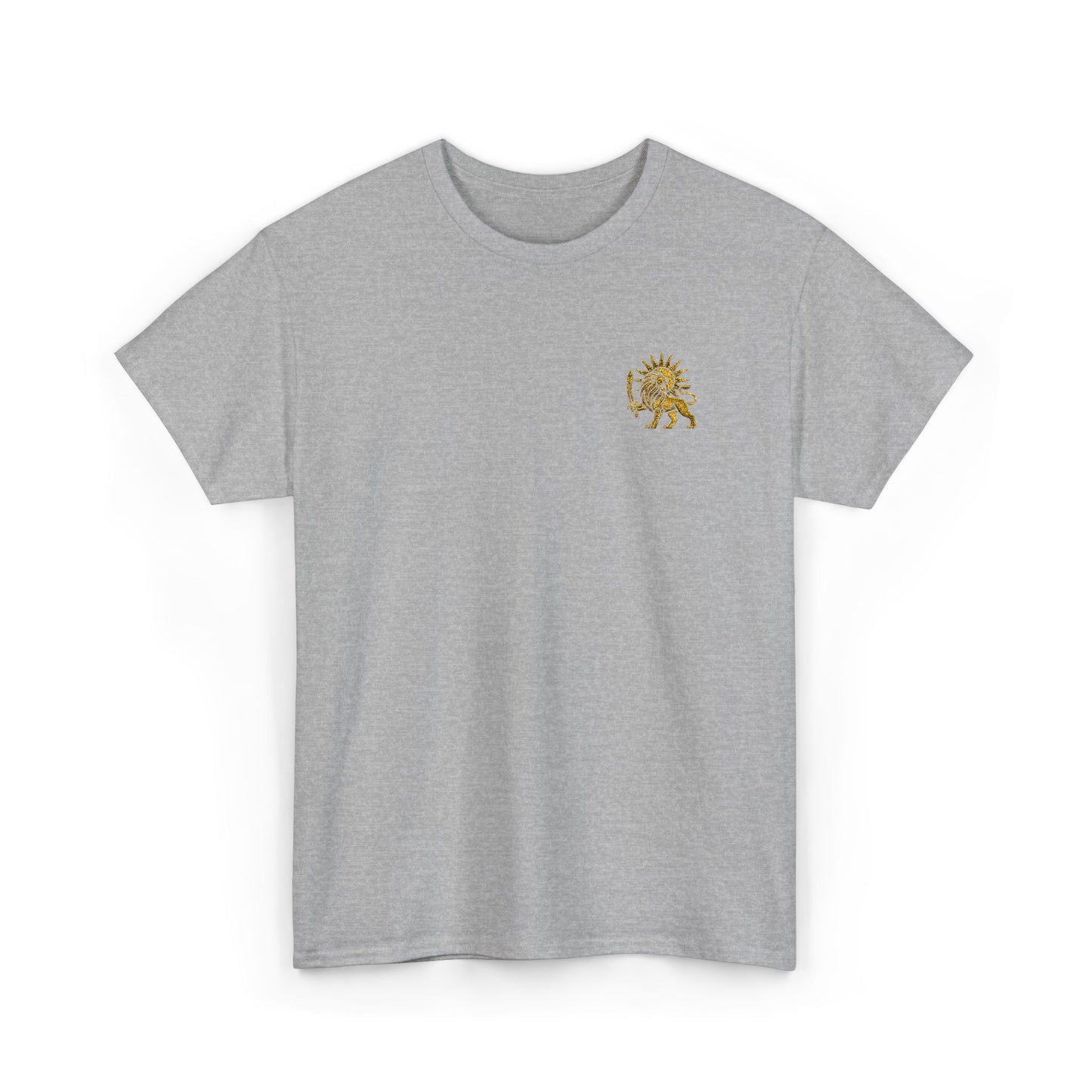 Persian Lion & Sun - Embroidered Tee