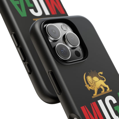 MIGA "Make Iran Great Again" Lion & Sun Phone Case