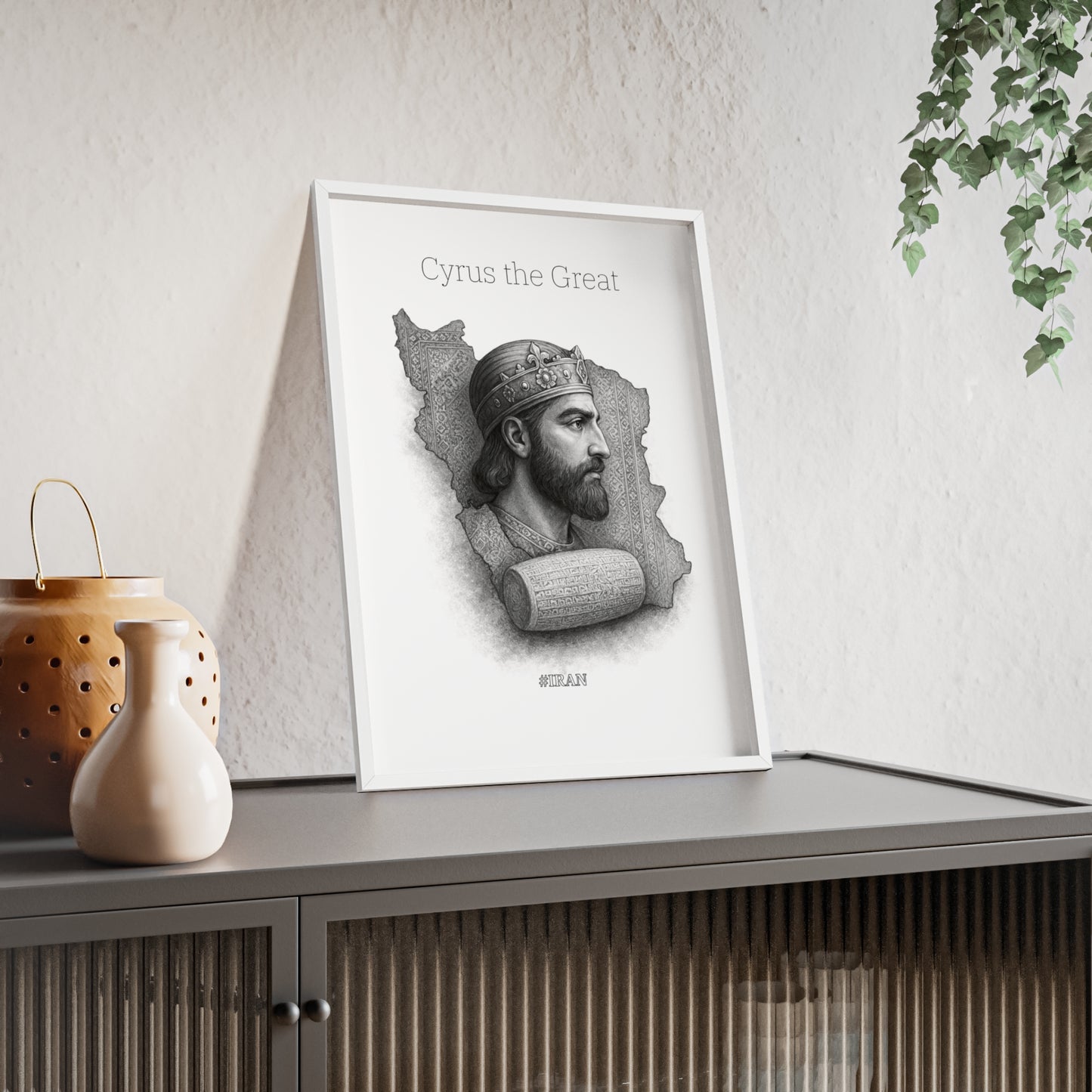 Cyrus the Great Framed Poster