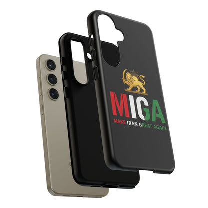 MIGA "Make Iran Great Again" Lion & Sun Phone Case