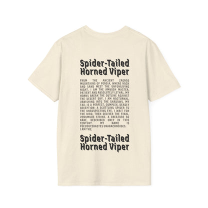 Natural – Horned Viper Tee – back